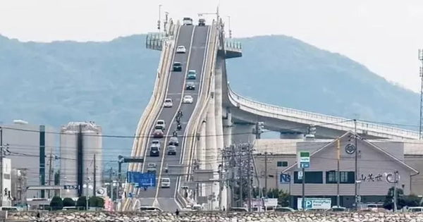 Cây cầu ‘điên rồ’ nhất Nhật Bản gây tranh luận xôn xao trên mạng xã hội