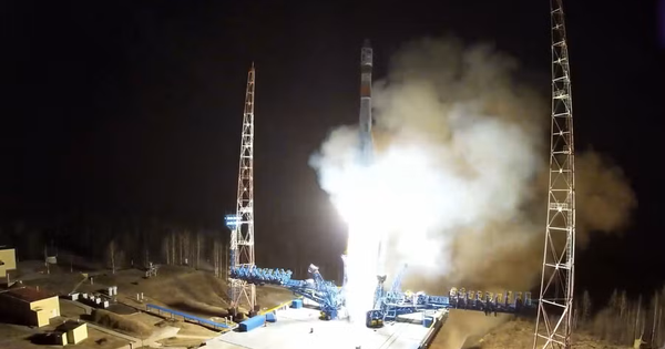 Kiện hàng mật dành cho Bộ Quốc phòng Nga được phóng lên không gian