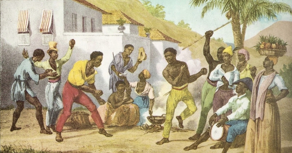 Môn võ của nô lệ nguỵ trang thành nhảy múa, tạo nên văn hóa bóng đá Brazil