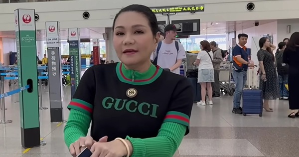 Nữ NSƯT xách vali bay về Mỹ, hứa 1 việc