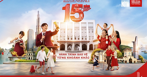 Hành trình 15 năm Generali Việt Nam bảo vệ từng khoảnh khắc