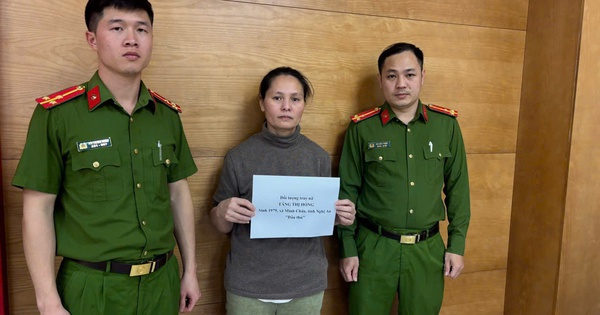 Tăng Thị Hồng đã ra đầu thú sau 8 năm lẩn trốn ở nước ngoài