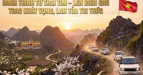 Hành trình Từ Trái Tim – Lên biên giới trao khát vọng, lan tỏa tri thức