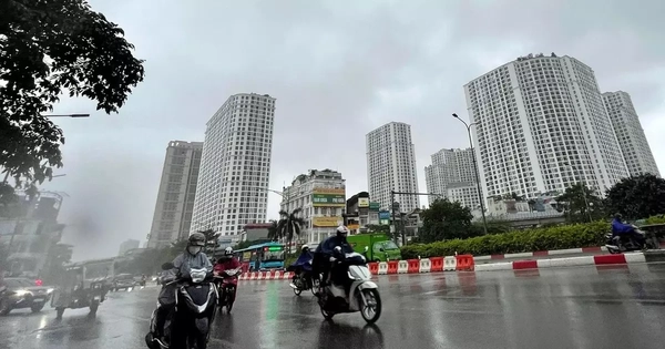 Miền Bắc mưa kéo dài, miền Trung đón mưa to