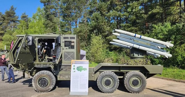 Hệ thống phòng không Raven 5 nâng cấp với 4 tên lửa ASRAAM ra mắt