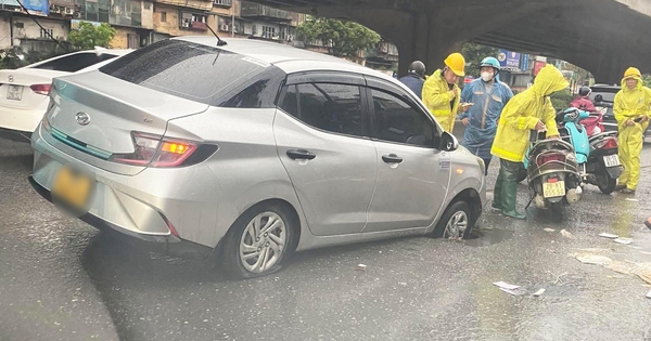 Ô tô tụt bánh trên đường Khuất Duy Tiến (Hà Nội): Đã rõ nguyên nhân