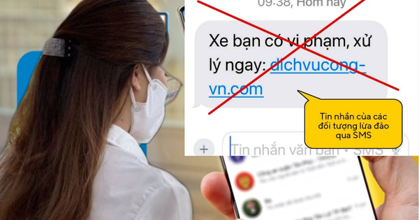 Công an phát thông báo tới những tài xế nhận được tin nhắn có nội dung sau
