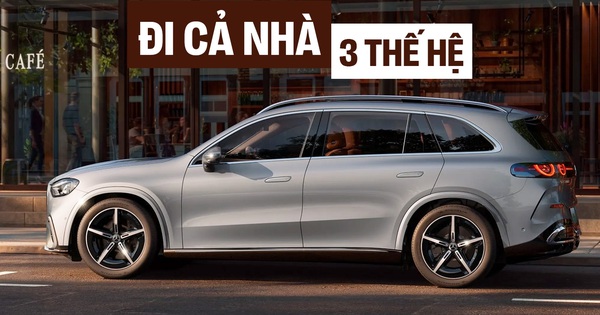 Mercedes-Benz GLC bản 3 hàng ghế ra mắt: Dài hơn 10cm, 6 chỗ, ghế thương gia có massage, treo khí nén, đánh lái bánh sau như S-Class