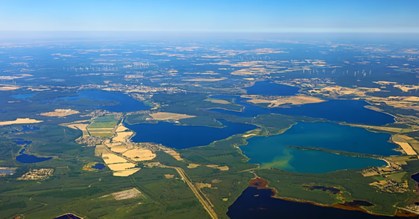 Đức biến 'vết sẹo' khai khoáng thành quần thể hồ lớn nhất châu Âu