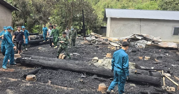 Cháy nhà sàn tại Lai Châu khiến 3 trẻ nhỏ tử vong