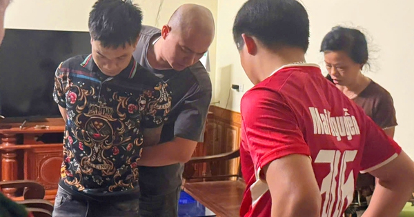 Cảnh sát hình sự 2 tỉnh bắt giữ thợ sơn Cù Văn An