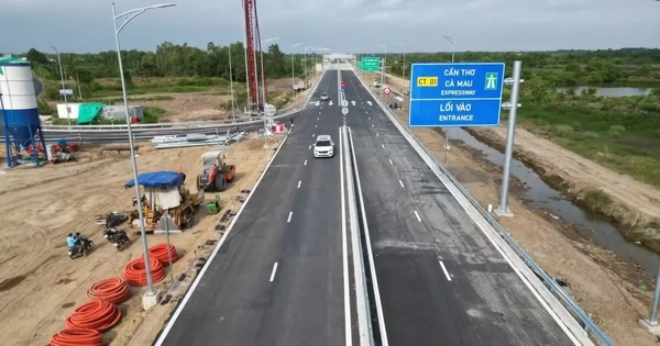 Mở lại cao tốc Hậu Giang - Cà Mau từ trưa 29/4