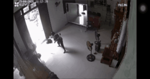 Mẹ ruột một nam diễn viên bị gà tấn công hoảng loạn, ngã sõng soài: 