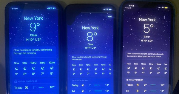 Người hay xem dự báo thời tiết trên iPhone cần chú ý