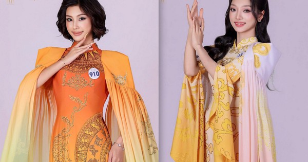 Dàn thí sinh Hoa hậu Văn hóa Việt Nam 2026 tỏa sáng với áo dài của NTK Thoa Trần