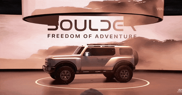 Hyundai vén màn SUV off-road mới mang phong cách Land Rover