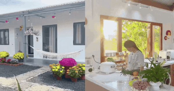 25 tuổi xây nhà 70m² chỉ với 200 triệu ở Khánh Hòa: Nhìn căn nhà nhỏ giữa sân vườn, nhiều người không tin nổi chi phí