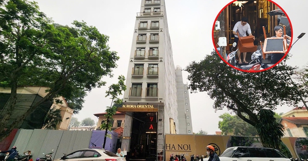 Cận cảnh khách sạn 9 tầng trên “đất vàng” cạnh Hồ Hoàn Kiếm bắt đầu di dời tài sản để giải phóng mặt bằng