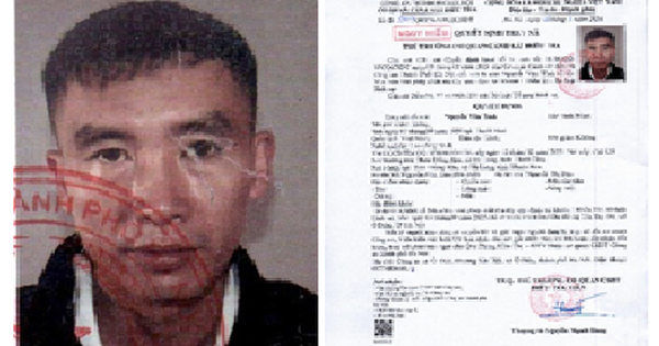 Truy nã Nguyễn Văn Tình SN 1989