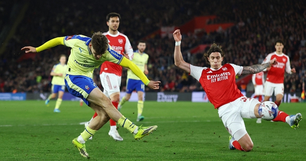 Thua sốc đội hạng dưới, Arsenal bị loại khỏi FA Cup