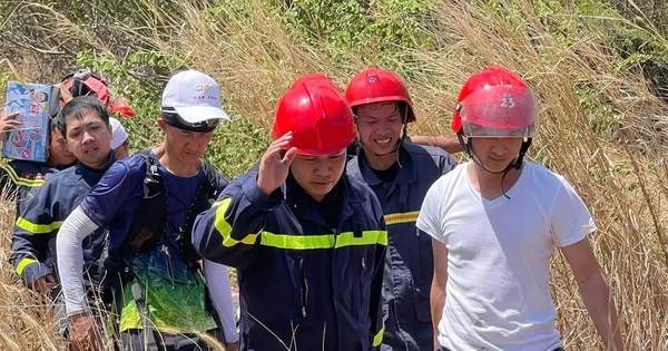 Giải cứu nữ du khách Trung Quốc gặp nạn trên Núi Dinh