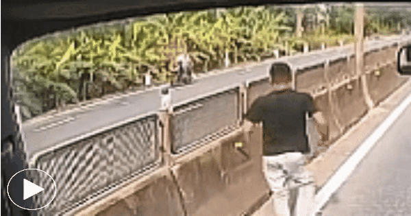 CSGT nói gì về hành động dừng xe giữa quốc lộ cứu bé gái của nam tài xế?