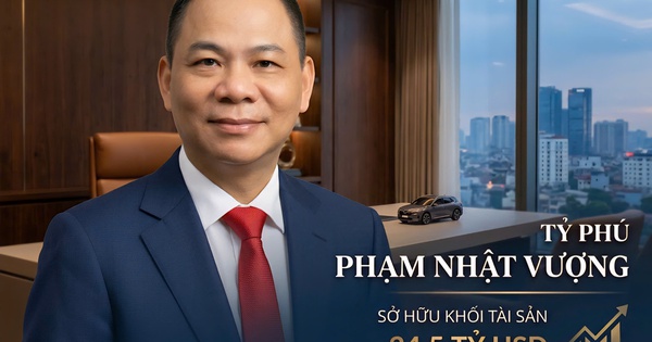 Mới nhất: Ông Phạm Nhật Vượng có 24,5 tỷ USD, giàu nhất Đông Nam Á, top bao nhiêu thế giới?