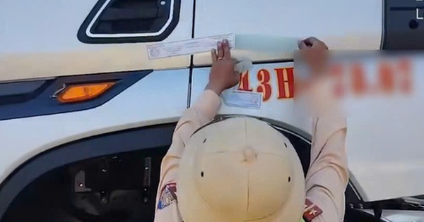 Phạt nặng xe đầu kéo “3 không” chạy trên tuyến cao tốc Phan Thiết – Vĩnh Hảo