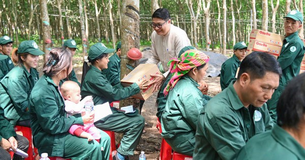 Công đoàn Cao su Việt Nam chăm lo toàn diện cho người lao động