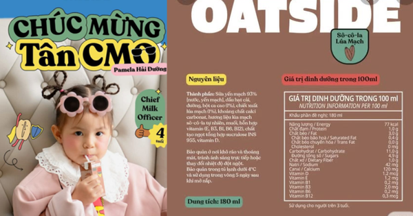 Vụ Oatside sử dụng hình ảnh bé Pam quảng cáo sữa hạt: Trẻ uống sữa chủ yếu là dầu hạt cải nguy hiểm thế nào? Làm sao để chọn sữa chuẩn cho con?