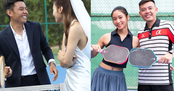 Chuyện tình cô gái 8 năm đồng hành cùng Lý Hoàng Nam khắp các sân đấu từ tennis đến pickleball