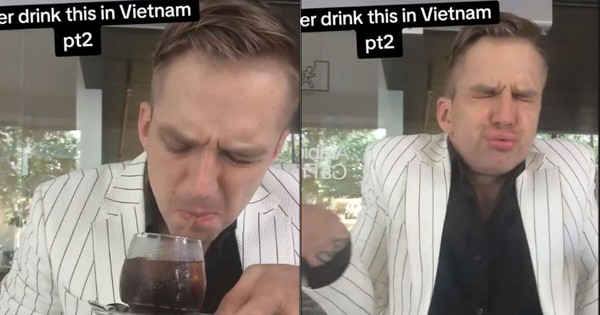 Clip anh Tây rùng mình khi uống cà phê đen Việt Nam khiến dân mạng cười bò