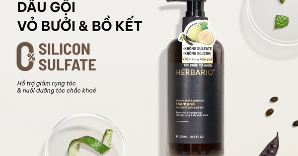 Dầu gội không chứa silicon của Việt Nam được ưa chuộng