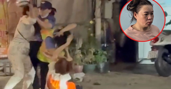 Chân dung người phụ nữ vượt rào chắn, hành hung nhân viên gác tàu ở Đà Nẵng, đã bị bắt giữ