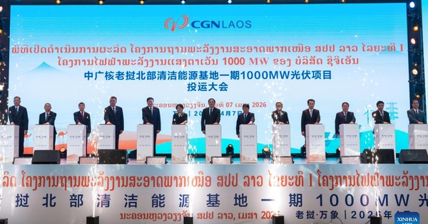 Siêu dự án lớn nhất Đông Nam Á chính thức vận hành tại Lào: Trung Quốc đóng vai trò then chốt
