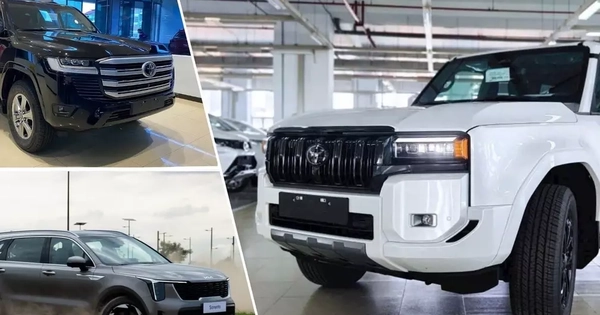 10 mẫu ô tô bán ít nhất thị trường Việt Nam tháng 3