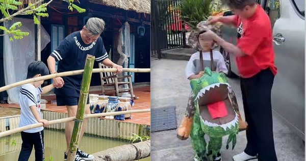 Cảnh gà trống nuôi con của 