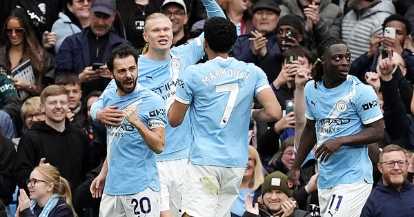 Đại thắng Brentford, Man City tiếp tục gây sức ép lên Arsenal
