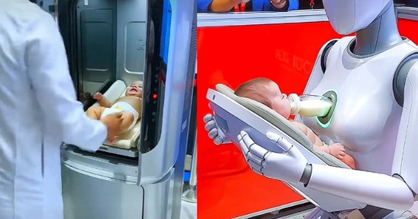 Clip robot AI cho em bé bú sữa hút 16 triệu view khiến nhiều người tranh cãi, sự thật thế nào?
