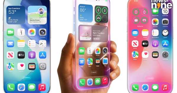 Lộ diện mẫu iPhone có thiết kế bằng kính, bỏ hoàn toàn nút bấm