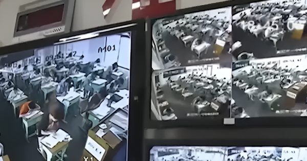 Nam sinh giỏi nhất trường thi ĐH đạt điểm thấp không ngờ, giáo viên xin trích xuất camera rồi phát hiện cậu nộp 3 tờ giấy trắng