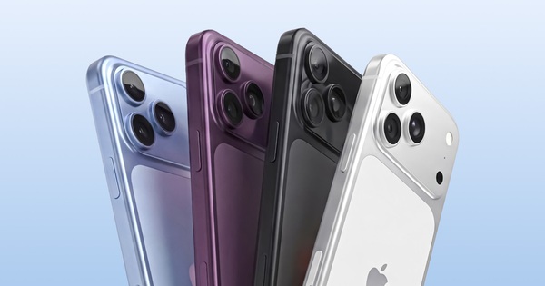 Chân dung 4 màu mới của iPhone 18 Pro Max