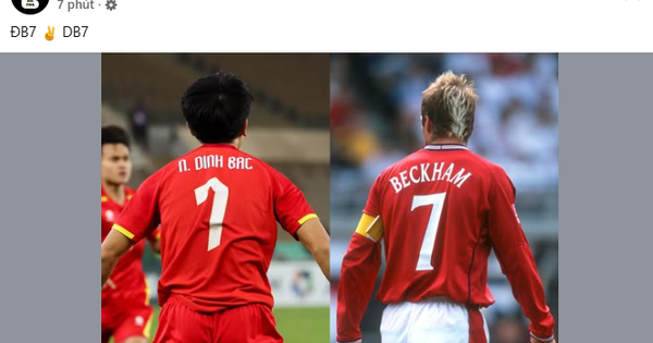 FIFA so sánh Đình Bắc với huyền thoại Manchester United