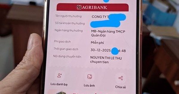 Phát sinh giao dịch chuyển khoản chứa nội dung hoặc ký tự sau, người dân cần trình báo công an ngay