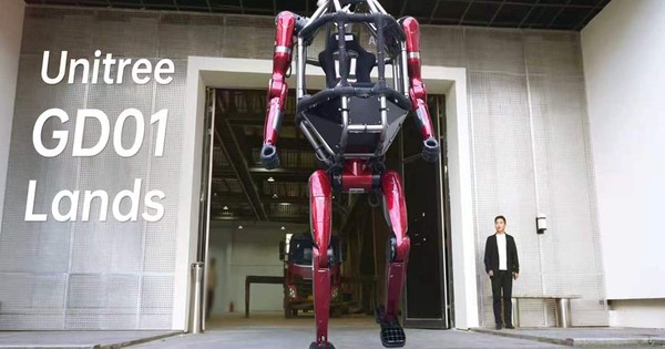 Trung Quốc ra mắt “Gundam ngoài đời thật”: Robot khổng lồ 2,7 mét trị giá 16 tỷ đồng, có thể biến hình từ 2 chân thành 4 chân