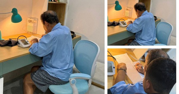Danh tính ông ngoại U80 cặm cụi giúp cháu giải đề toán: Profile 