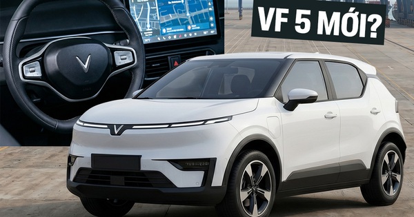 Lộ xe lạ trông như VinFast VF 5 mới: Đuôi khác biệt, vô-lăng vát 2 đáy thể thao, màn hình lớn hơn hẳn