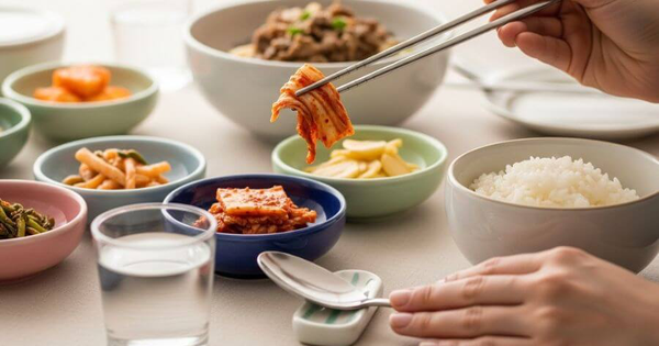 Vì sao người Hàn Quốc không bưng bát lên khi ăn cơm?