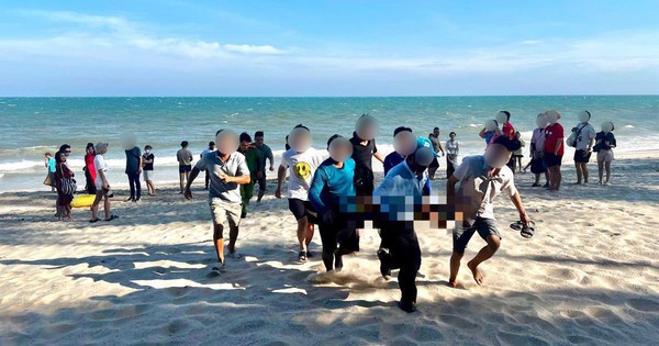 Tắm biển tại Mũi Né, một thiếu niên ở TPHCM đuối nước tử vong