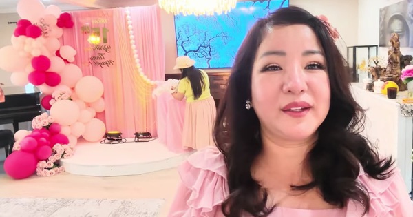 Nữ diễn viên là mẹ đơn thân mở tiệc cho con gái tại biệt thự ở Mỹ: 
